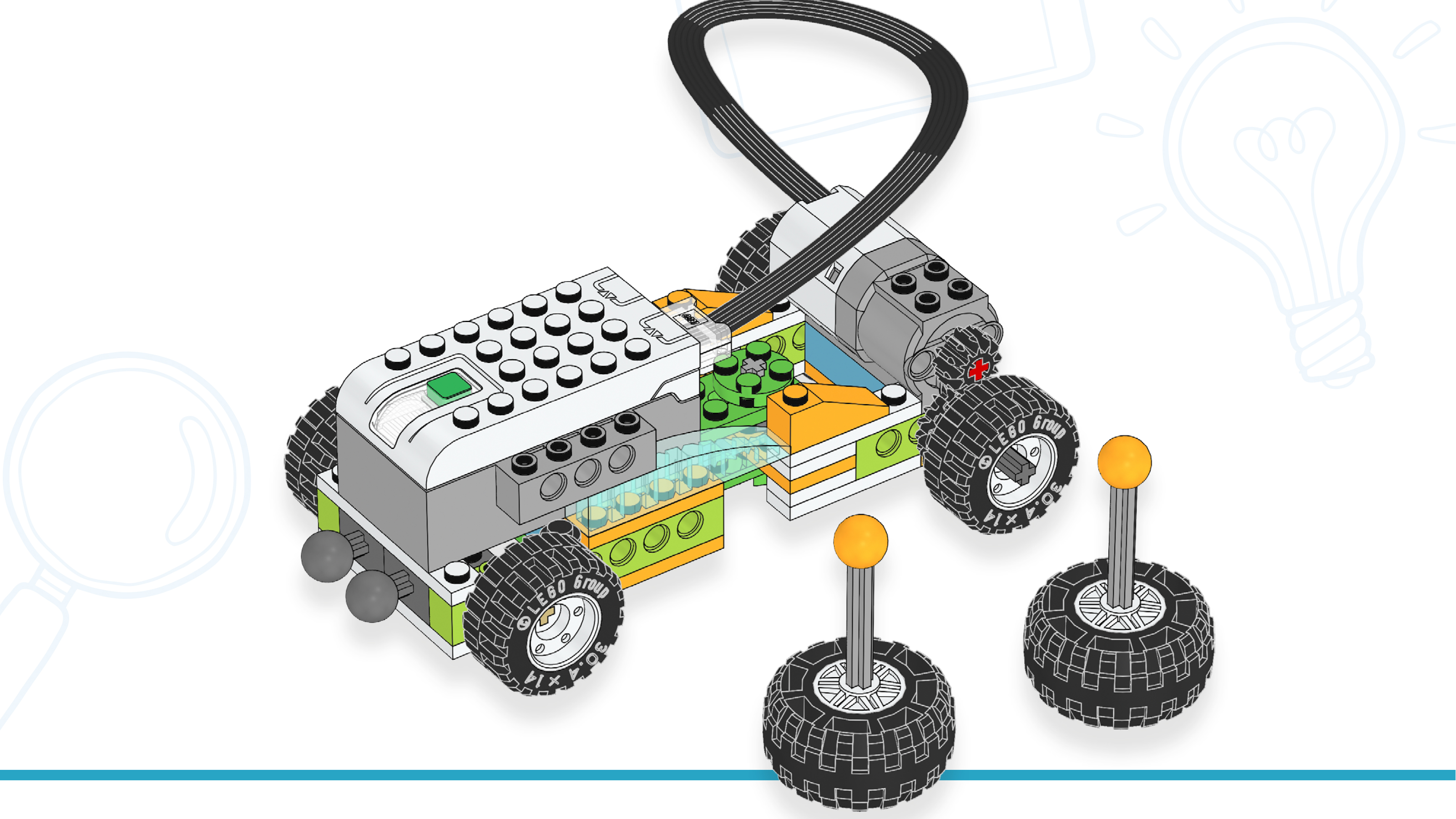 Baixe Dino Triceratops WeDo 2.0 building instruction no PC Oficial GameLoop